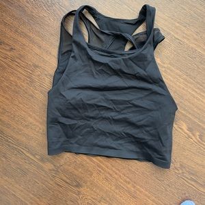 Lululemon cropped bra top